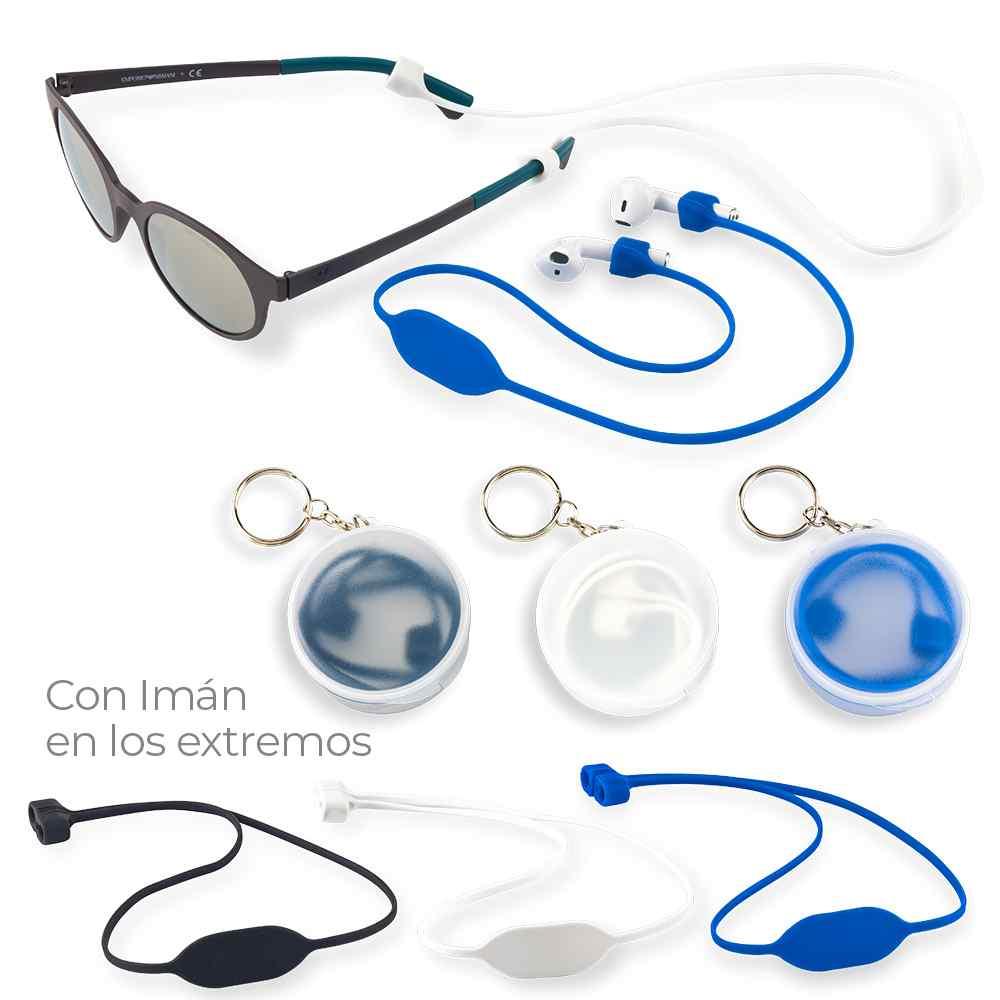 Accesorio en Silicona Para Gafas y Audifonos Oferta - Producto promocional personalizable