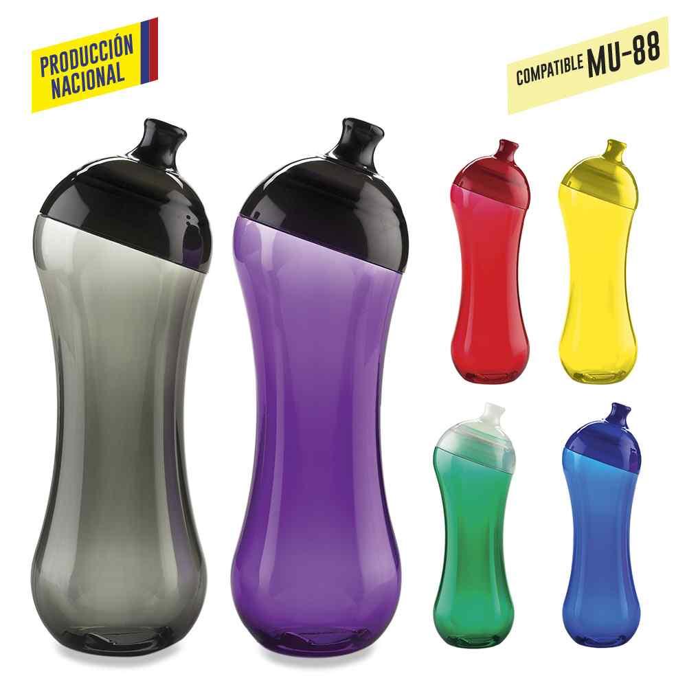 Botilito en Pvc Curvy 500ml - Producción Nacional - Producto promocional personalizable