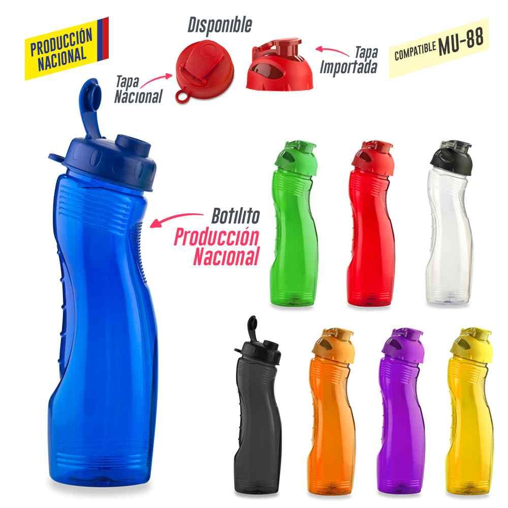 Botilito Saturno Pvc 900ml - Produccion Nacional (ver Mu-35 - Tapa Pesta) - Producto promocional personalizable