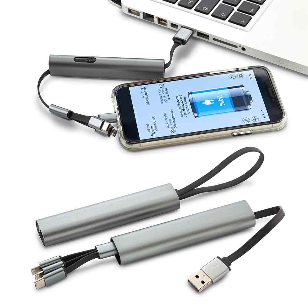 Cable Multicargador Tyler - Producto promocional personalizable