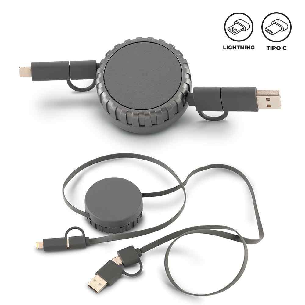 Cable Multicargador Voss - Producto promocional personalizable