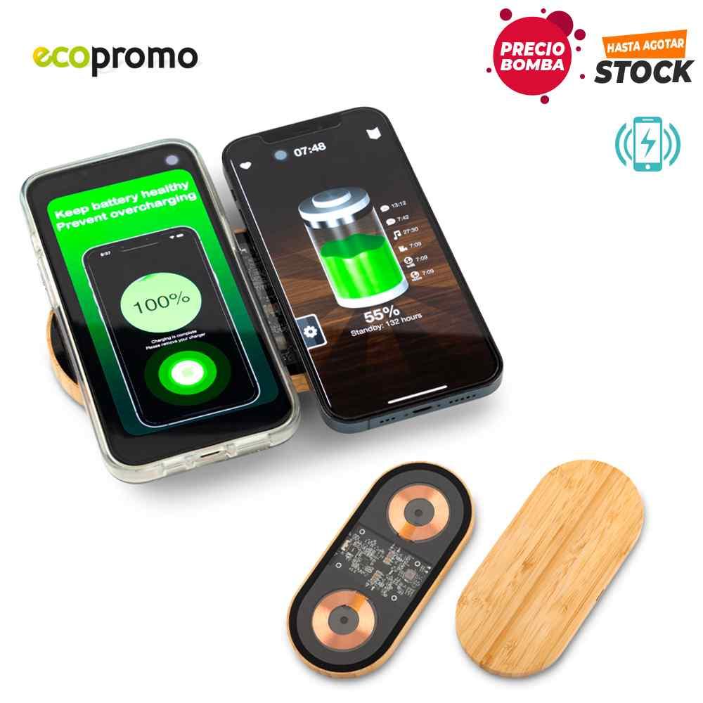 Cargador Inalámbrico Coil Eco - Producto promocional personalizable