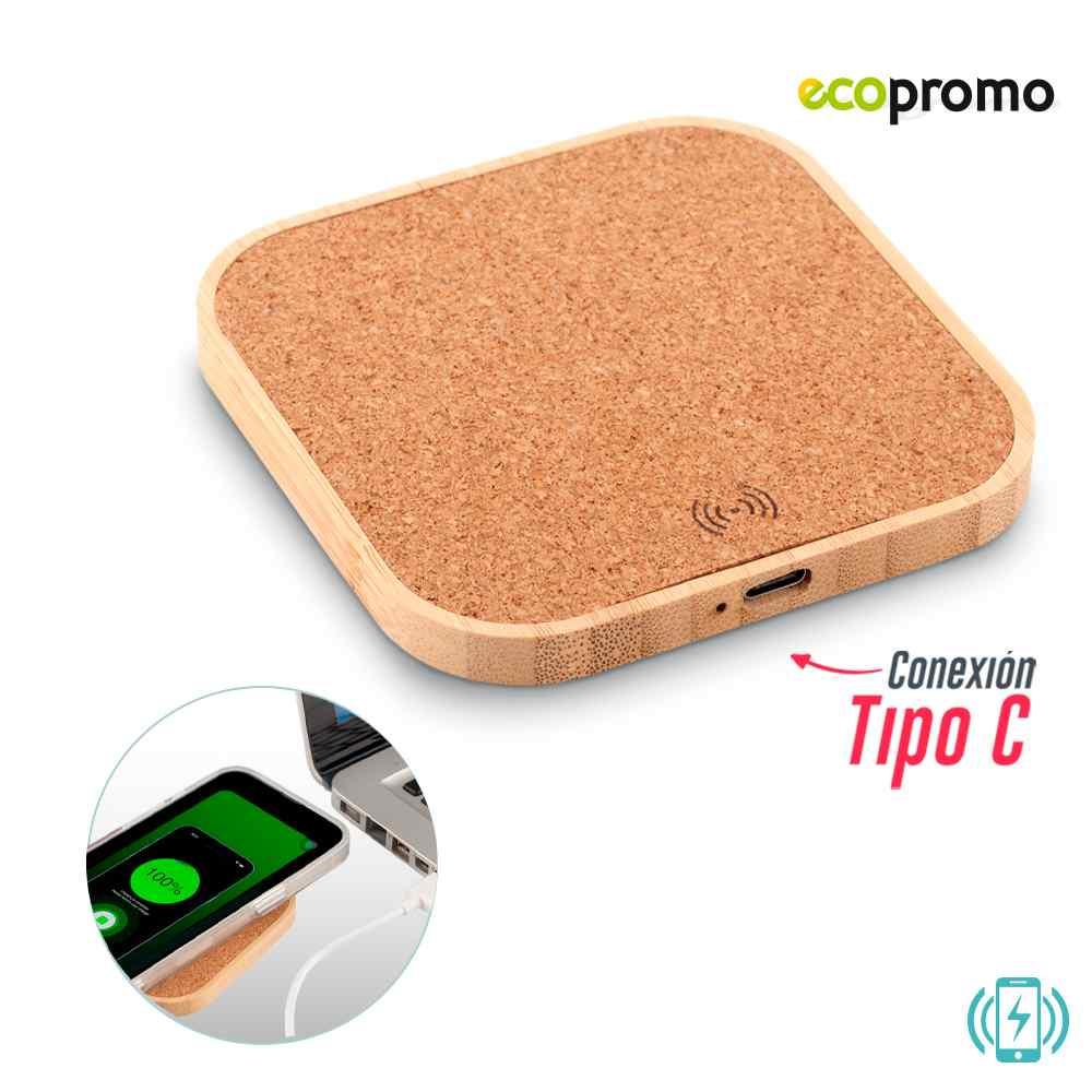 Cargador Inalámbrico Sabik Eco - Producto promocional personalizable