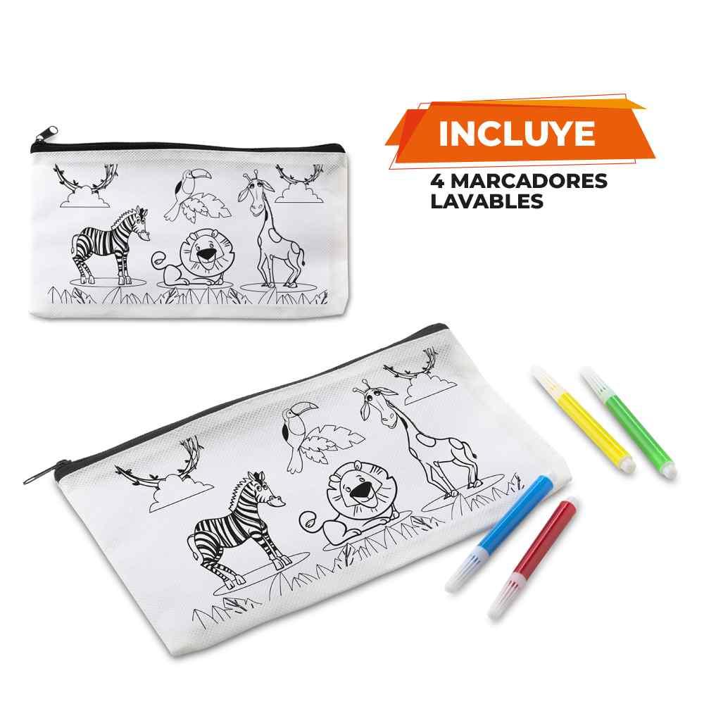 Cartuchera en Cambrel Kidz Con Diseño. - Producto promocional personalizable