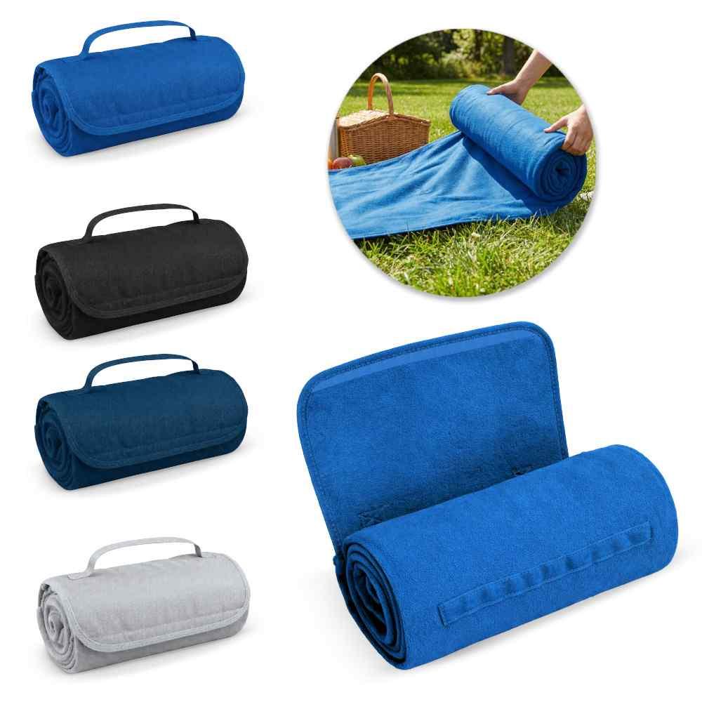 Cobija en Fleece Con Velcro Nuevo - Producto promocional personalizable