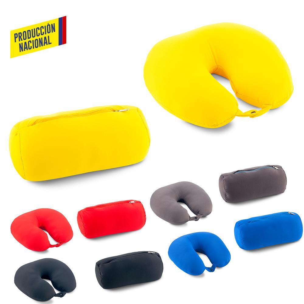 Cojin de Viaje Doble Uso Plush-produccion Nacional - Producto promocional personalizable