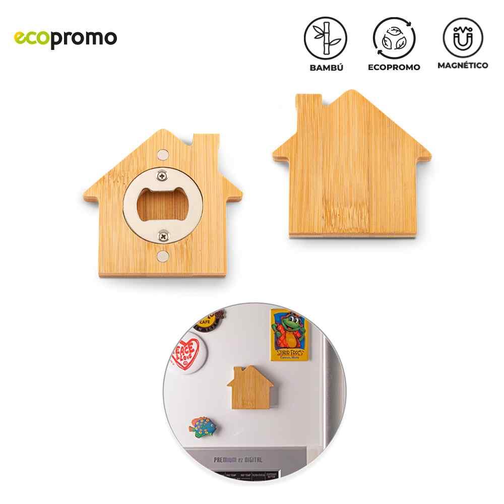 Destapador House Bamboo - Producto promocional personalizable