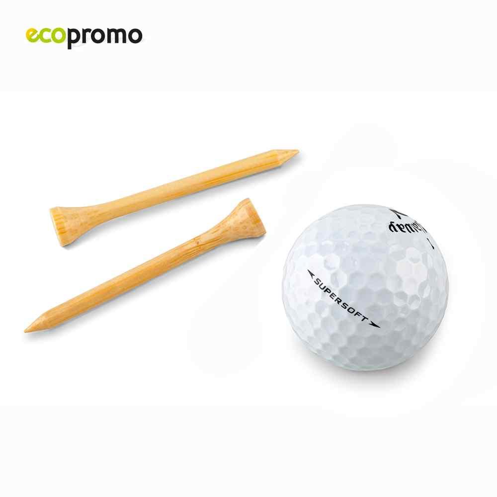 Golf Tees 7cm Bamboo - Producto promocional personalizable