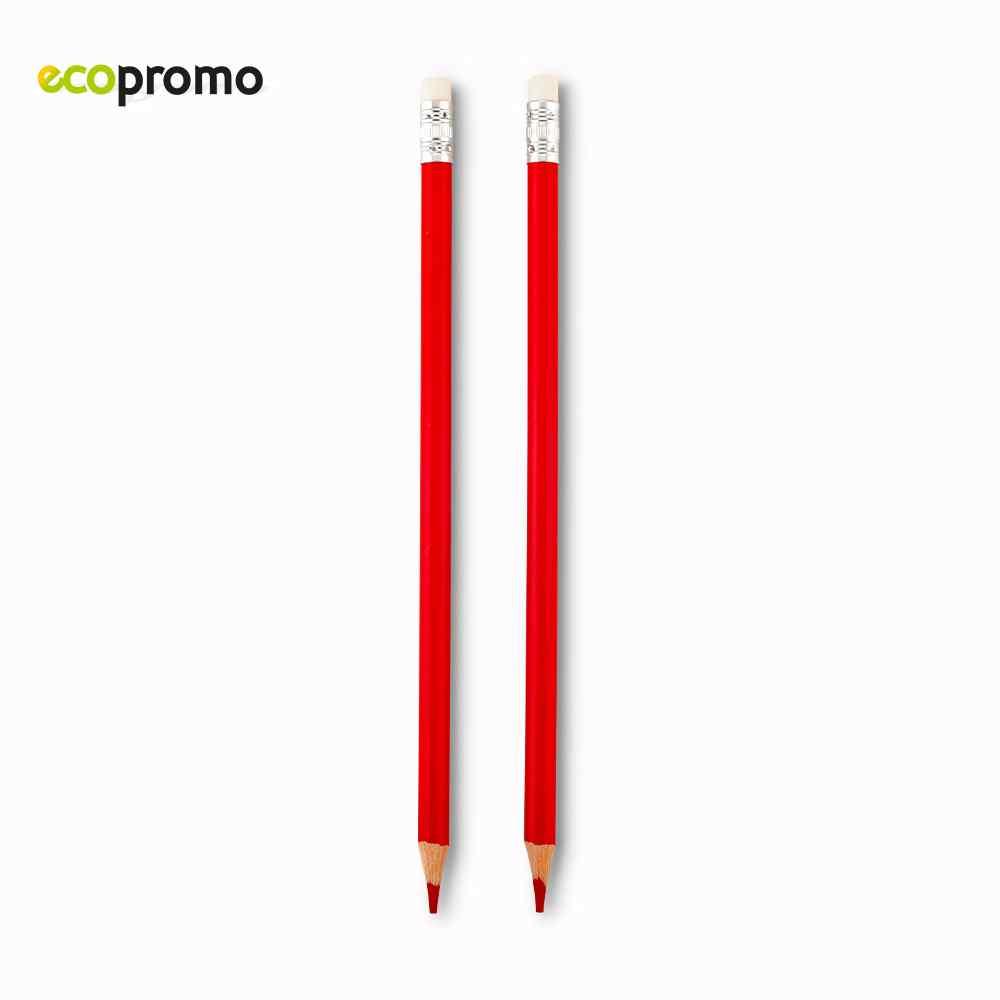 Lápiz Rojo Check (para Contabilidad) - Producto promocional personalizable