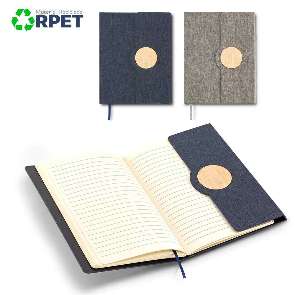 Libreta Scorpius Rpet - Producto promocional personalizable