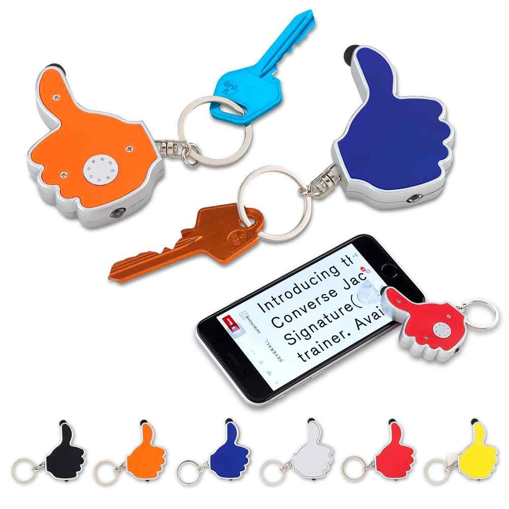 Llavero Linterna Like it Con Stylus - Producto promocional personalizable