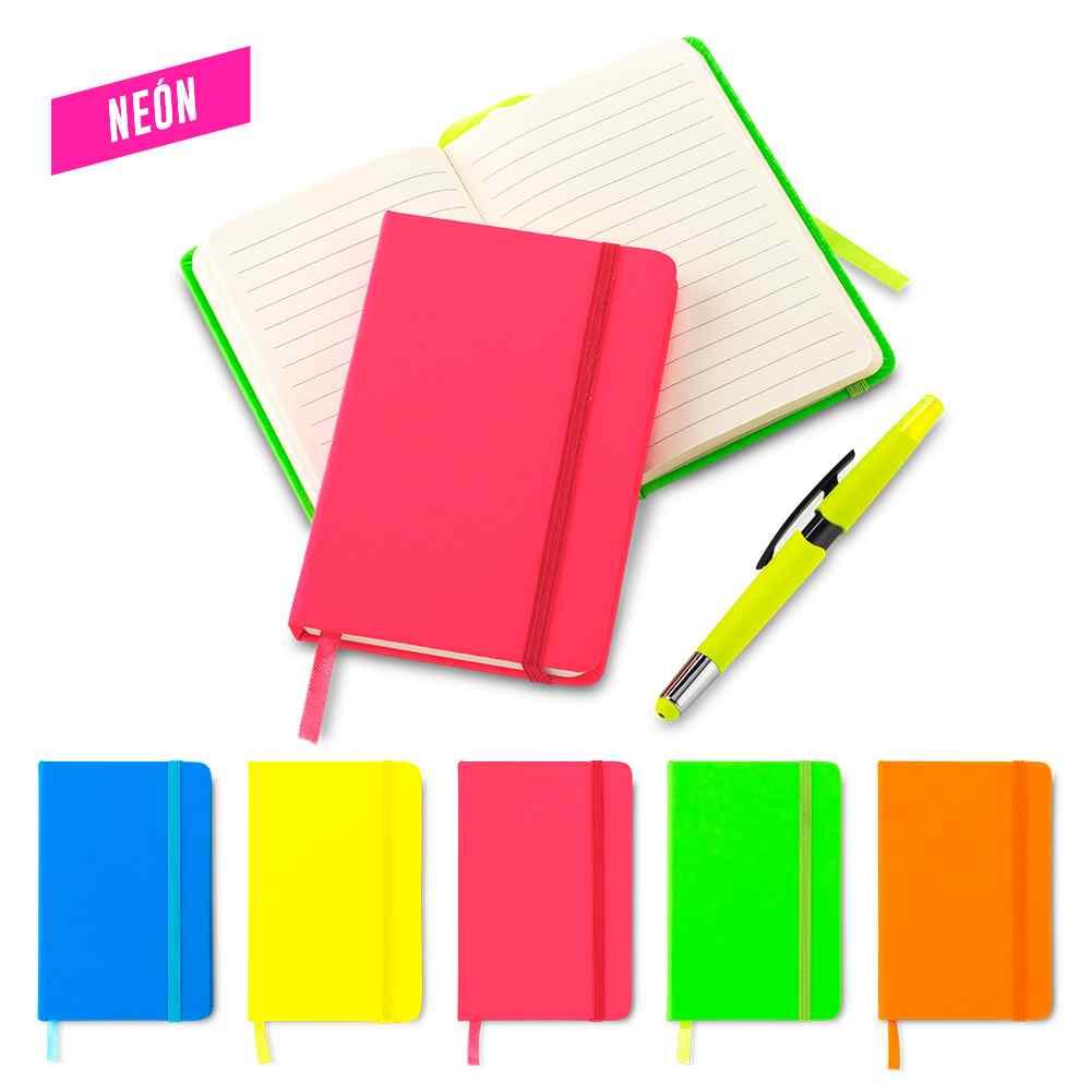 Mini Libreta Neón ii - Producto promocional personalizable