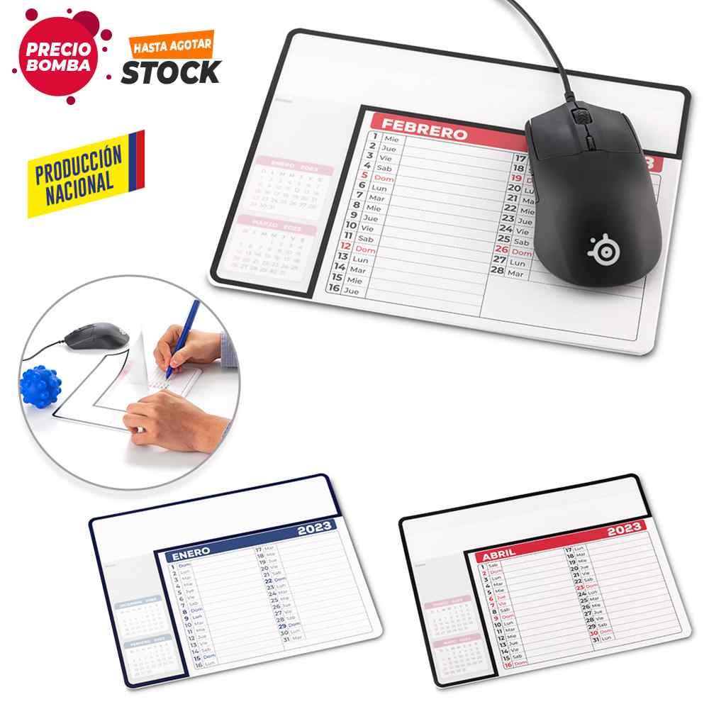 Mouse Pad Calendar - Producción Nacional - Producto promocional personalizable