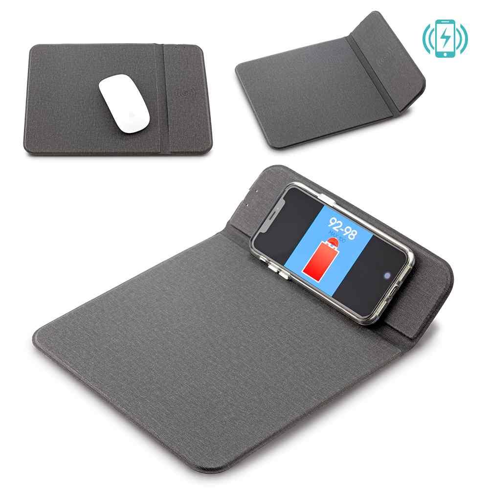 Mouse Pad Con Cargador Inalámbrico Slim 15w - Producto promocional personalizable