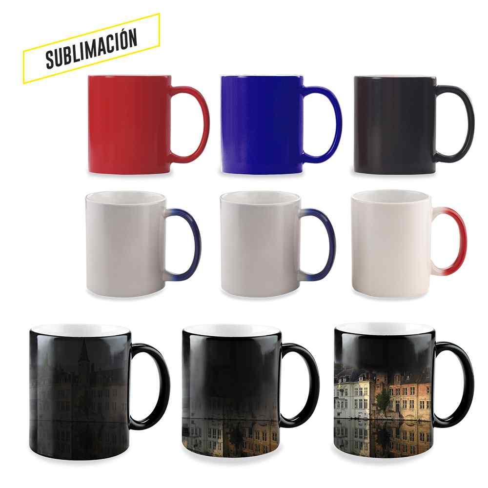 Mug Cerámica Sublimación Magic Color 11oz - Producto promocional personalizable
