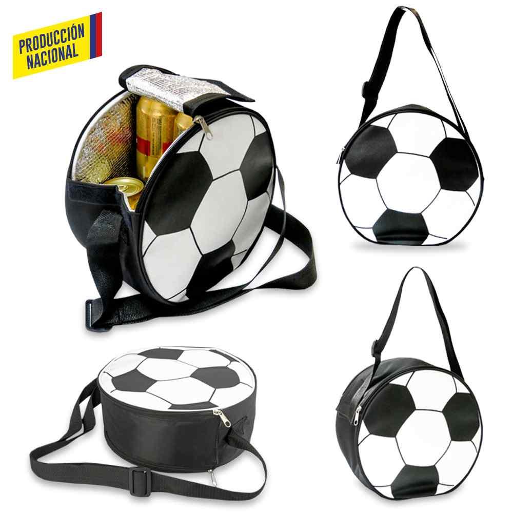 Nevera Cooler Bag Soccer Ball - Produccion Nacional - Producto promocional personalizable