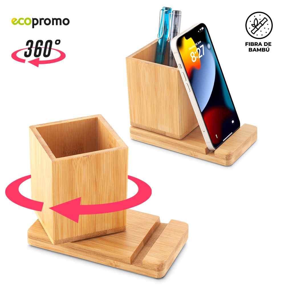 Portaboligrafos en Bamboo 360 - Producto promocional personalizable