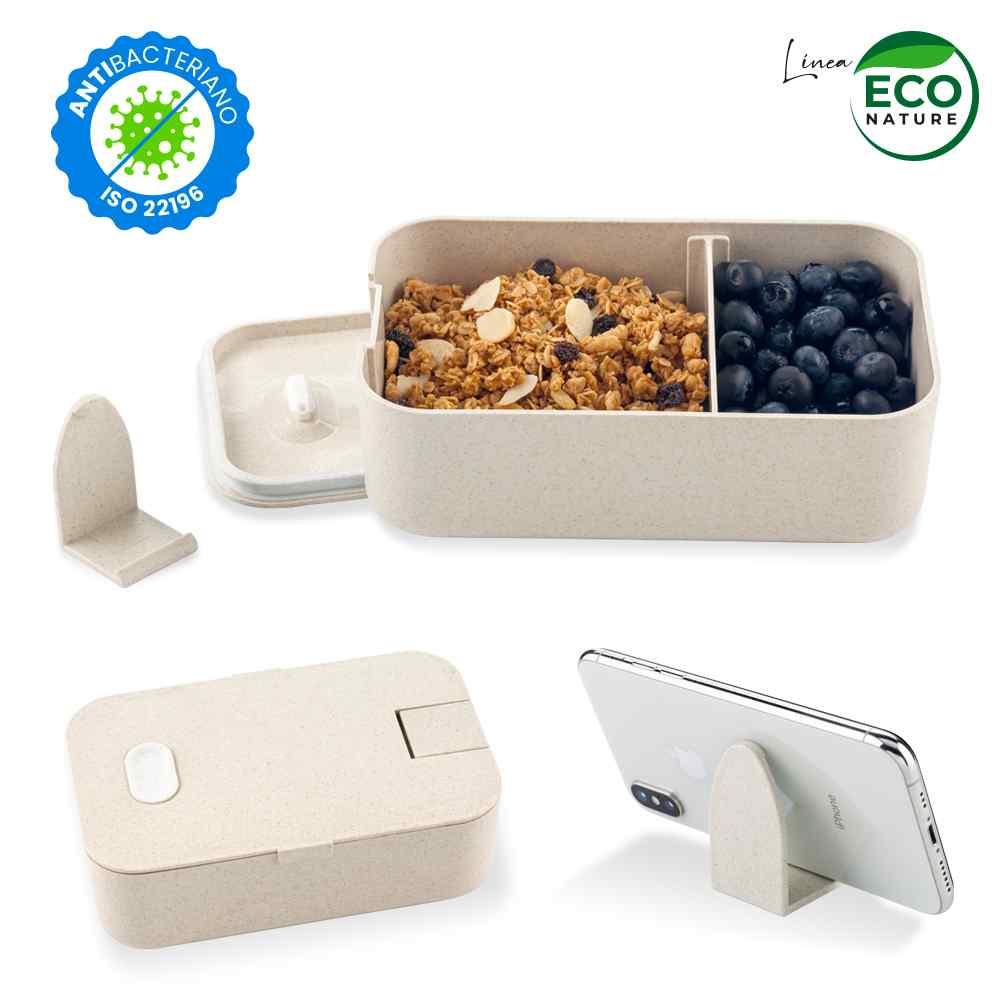 Portacomidas Eco Holder Antibacteriano - Producto promocional personalizable