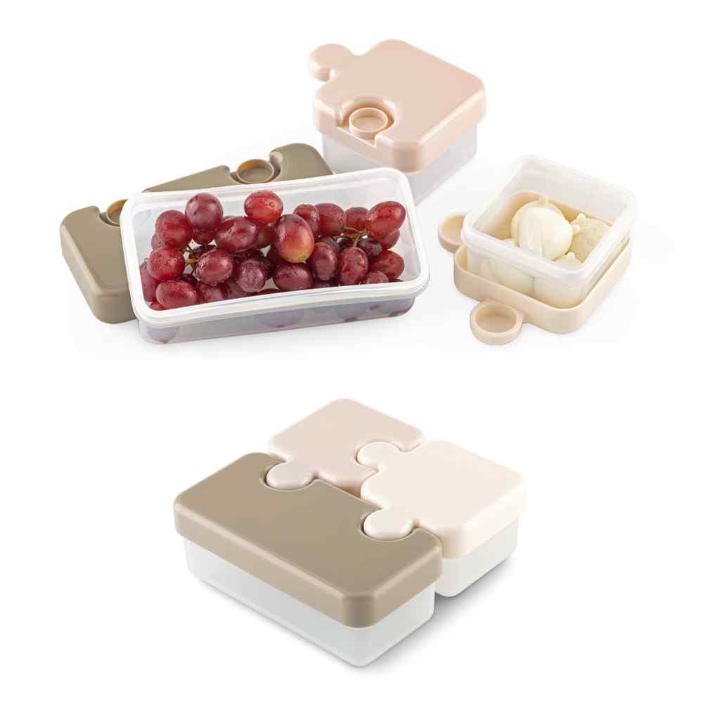 Portacomidas Puzzle - Producto promocional personalizable