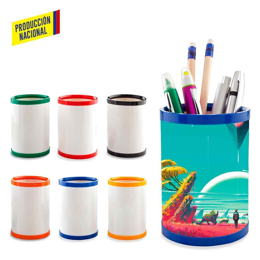 Portalápices Cilíndrico Nacional - Producto promocional personalizable
