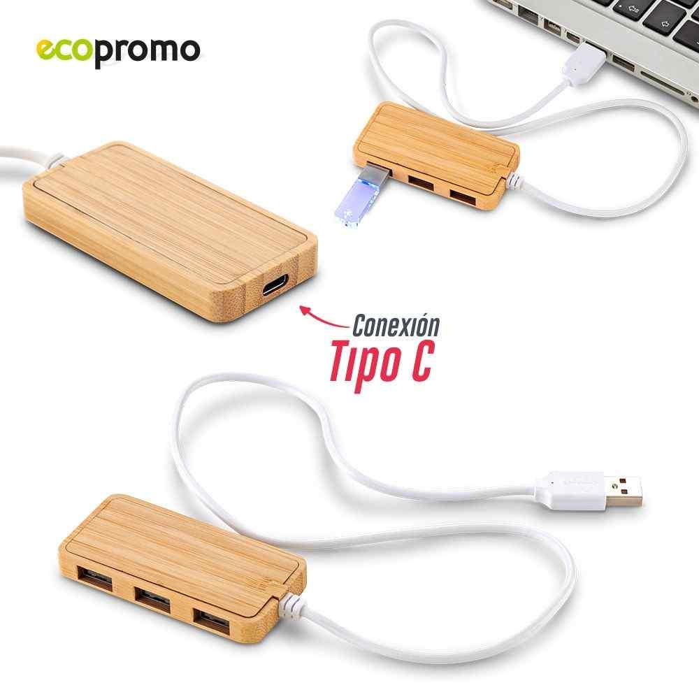 Puerto Usb Bamboo Spirit - Producto promocional personalizable