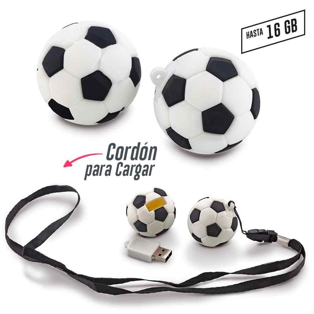 Pvc Memoria Usb Soccer (ver Of-228-ch) Oferta - Producto promocional personalizable