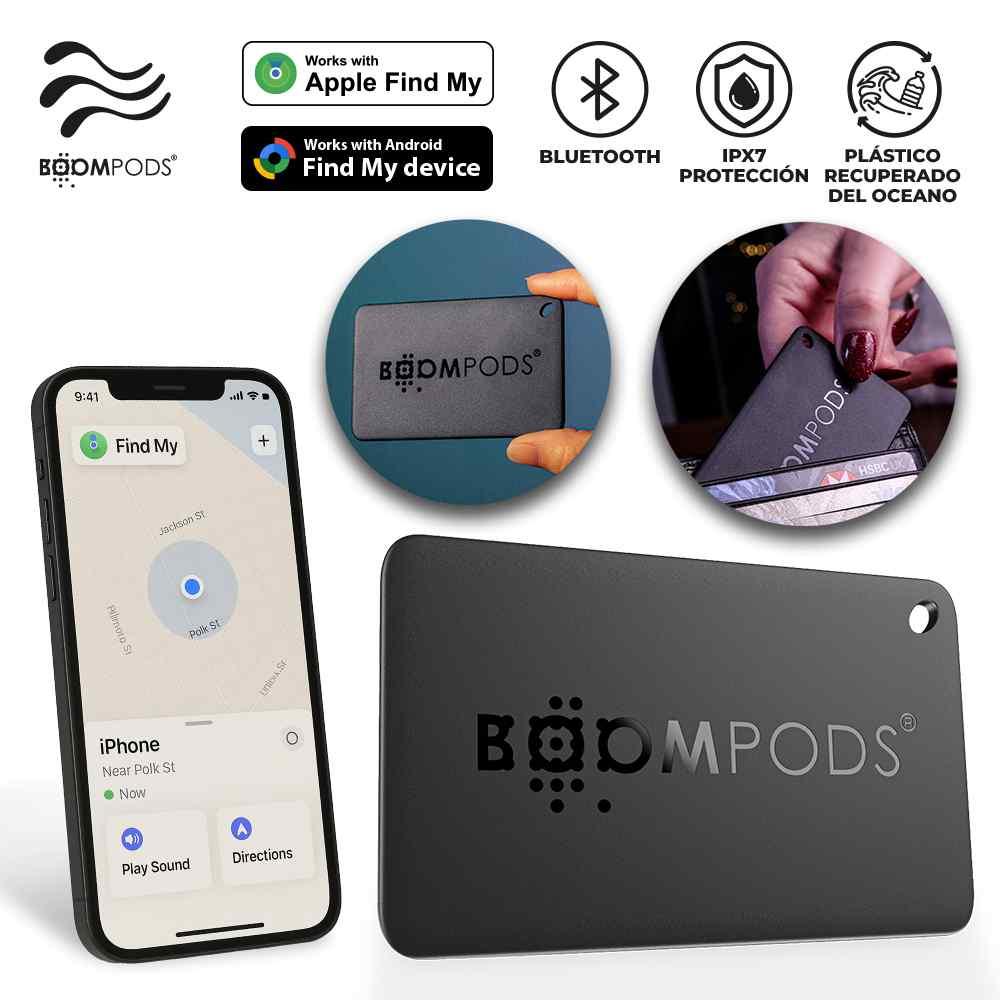 Rastreador Airtag Boomcard - Producto promocional personalizable