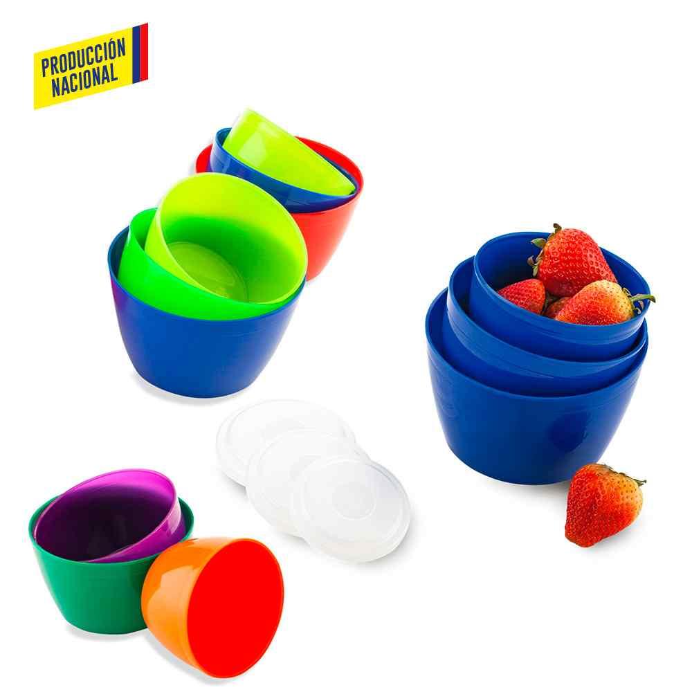 Set de Contenedores x 3 Unidades - Produccion Nacional - Producto promocional personalizable