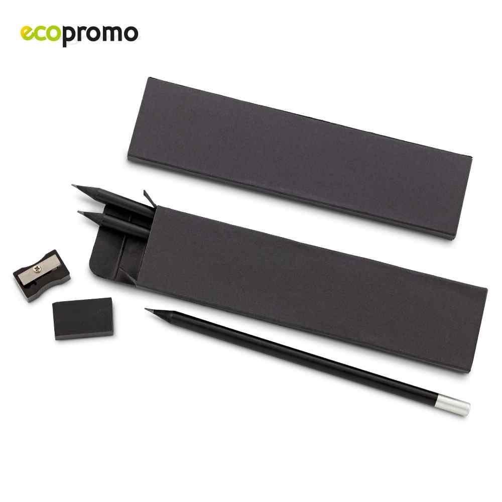 Set de Lápices Black - Producto promocional personalizable