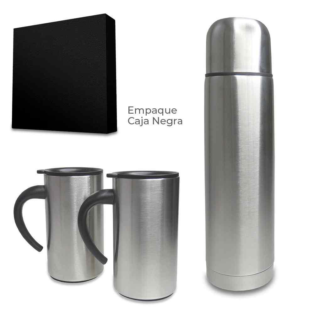 Set de Mugs Con Termo Cascade - Producto promocional personalizable