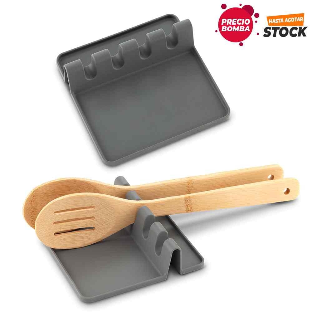 Soporte en Silicona Para Cucharas de Cocina - Producto promocional personalizable
