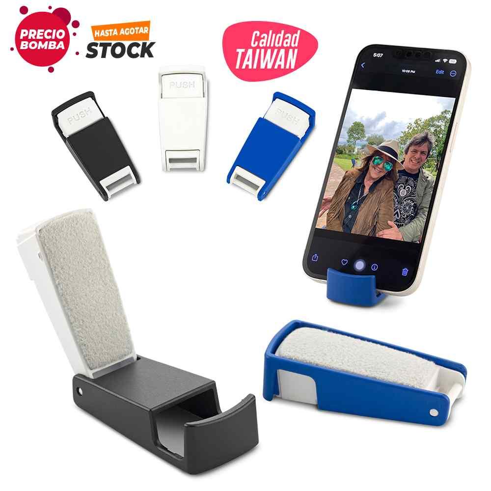 Soporte Para Móviles Con Microfibra - Producto promocional personalizable