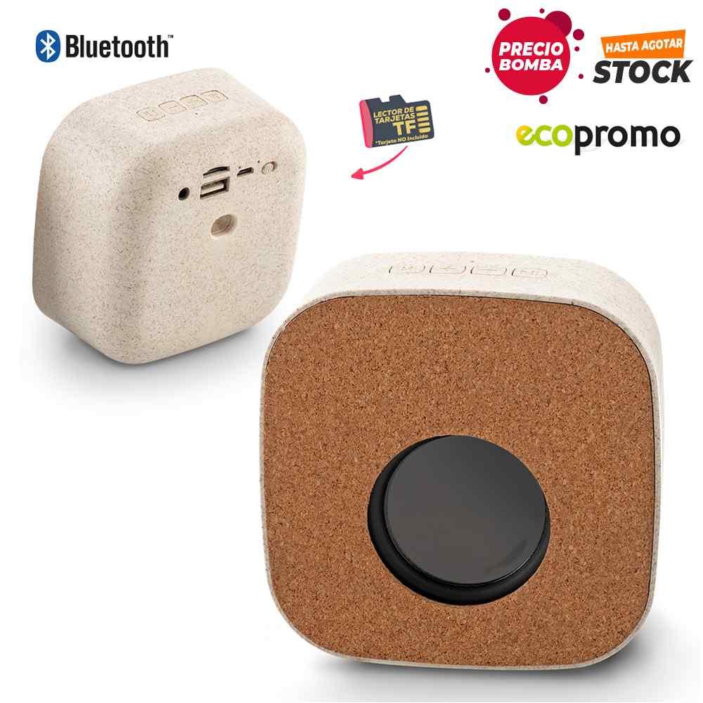 Speaker Bluetooth Eco Cork - Producto promocional personalizable