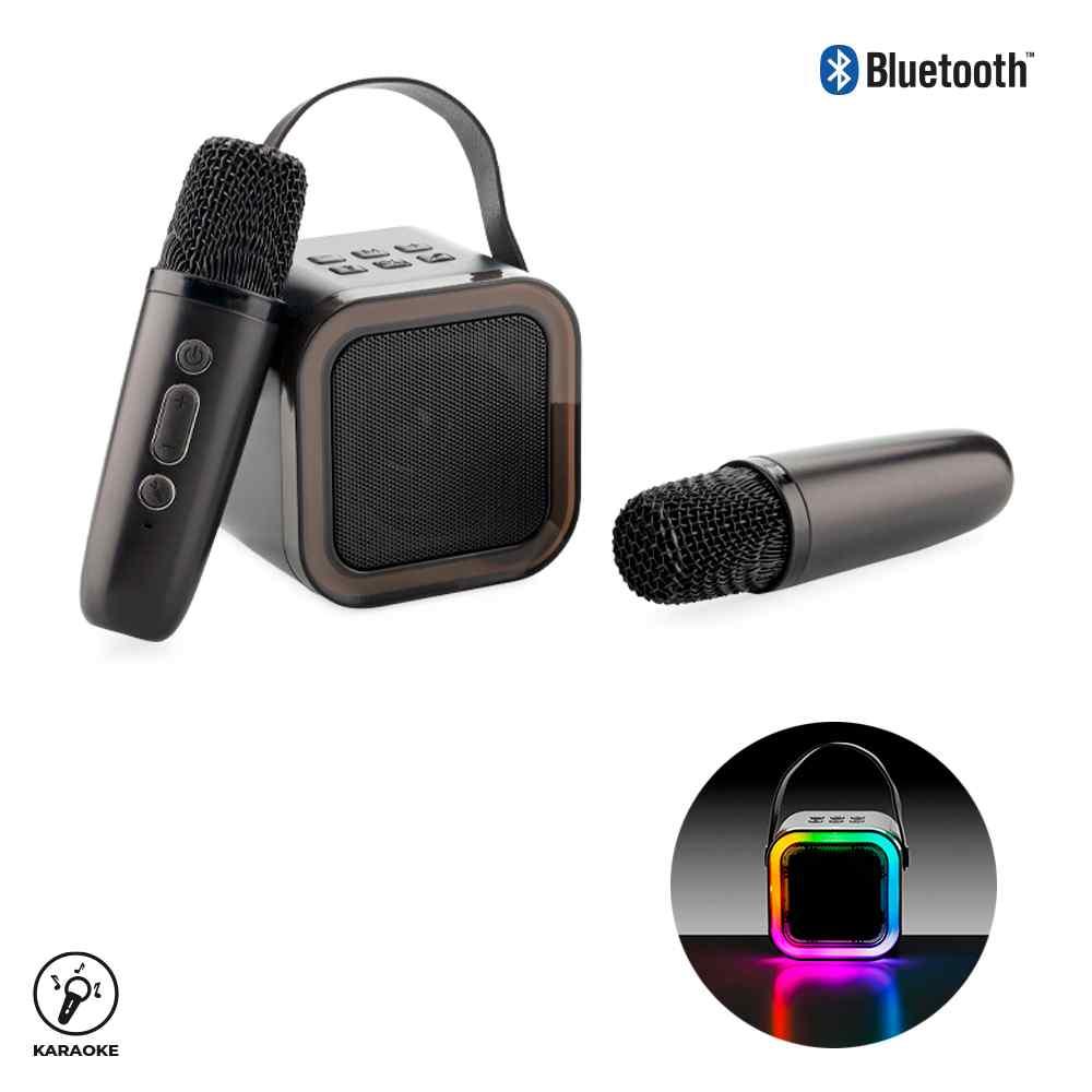 Speaker Bluetooth Twin Karaoke - Producto promocional personalizable