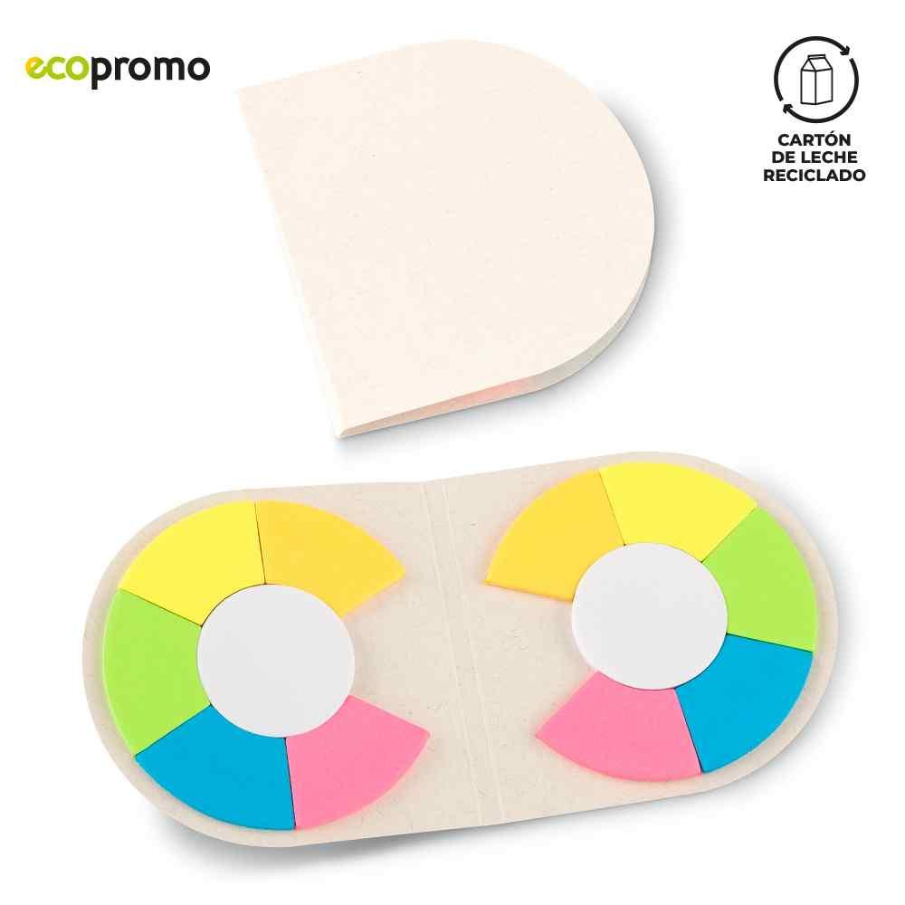 Sticky Set Oval Milk - Producto promocional personalizable