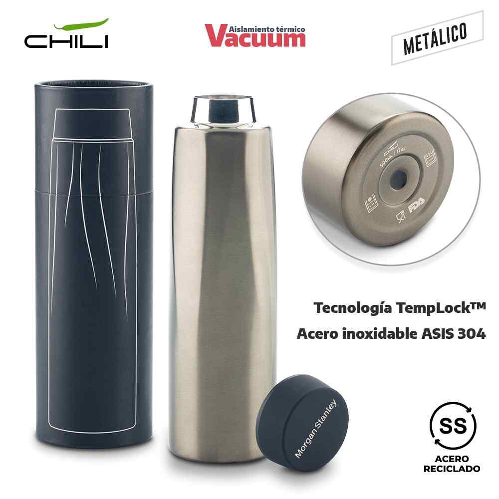 Termo Metalico Calypso Chili 500ml - Producto promocional personalizable