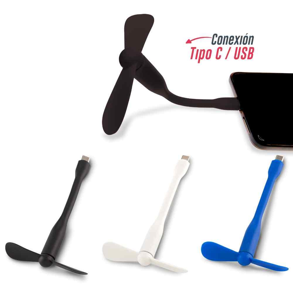 Ventilador Tipo c - Producto promocional personalizable
