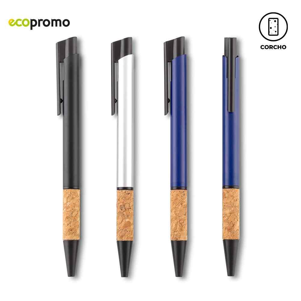 Boligrafo Summit Metal Cork - Producto promocional personalizable