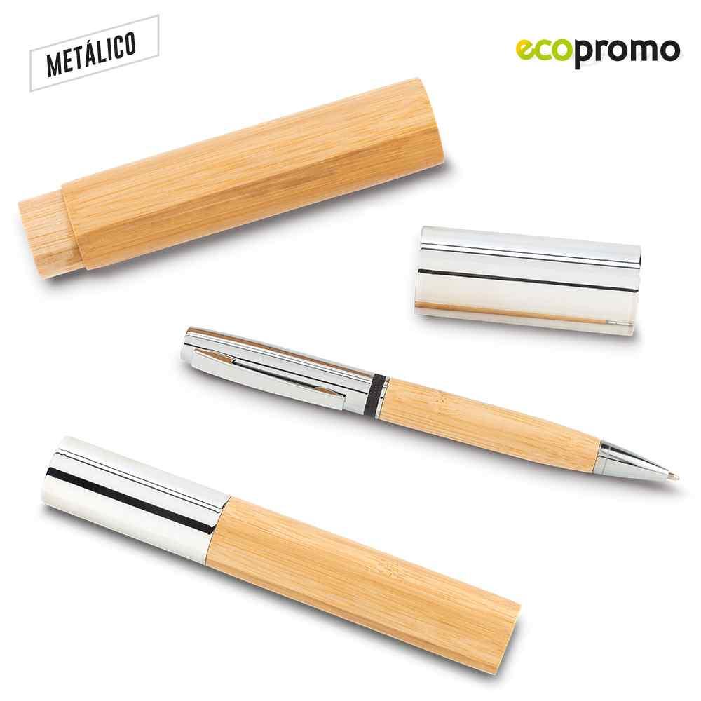 Bolígrafo Vardis Bamboo - Producto promocional personalizable