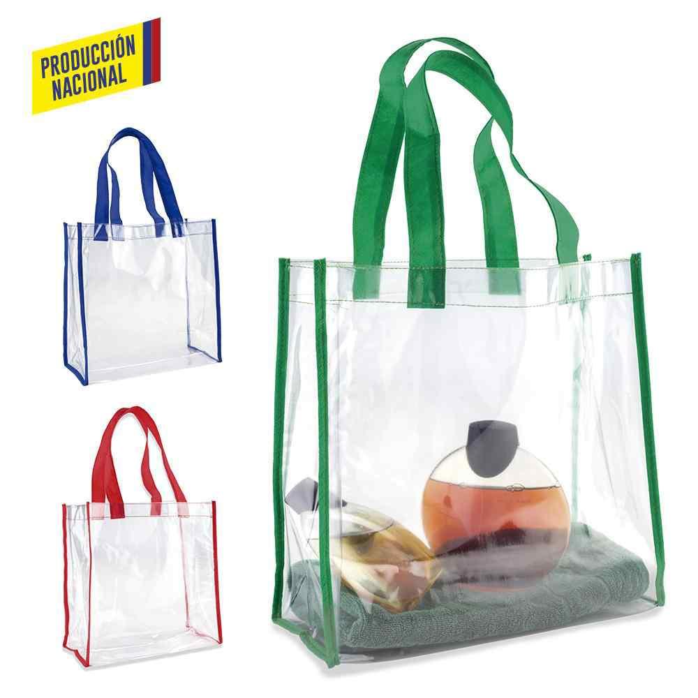 Bolsa Clear Zuzy Con Ribete - Produccion Nacional - Producto promocional personalizable