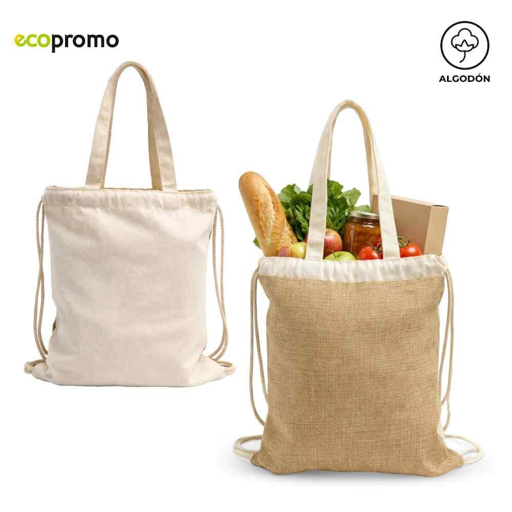 Bolsa en Algodón y Yute Nativ (300 Gm) Nuevo - Producto promocional personalizable