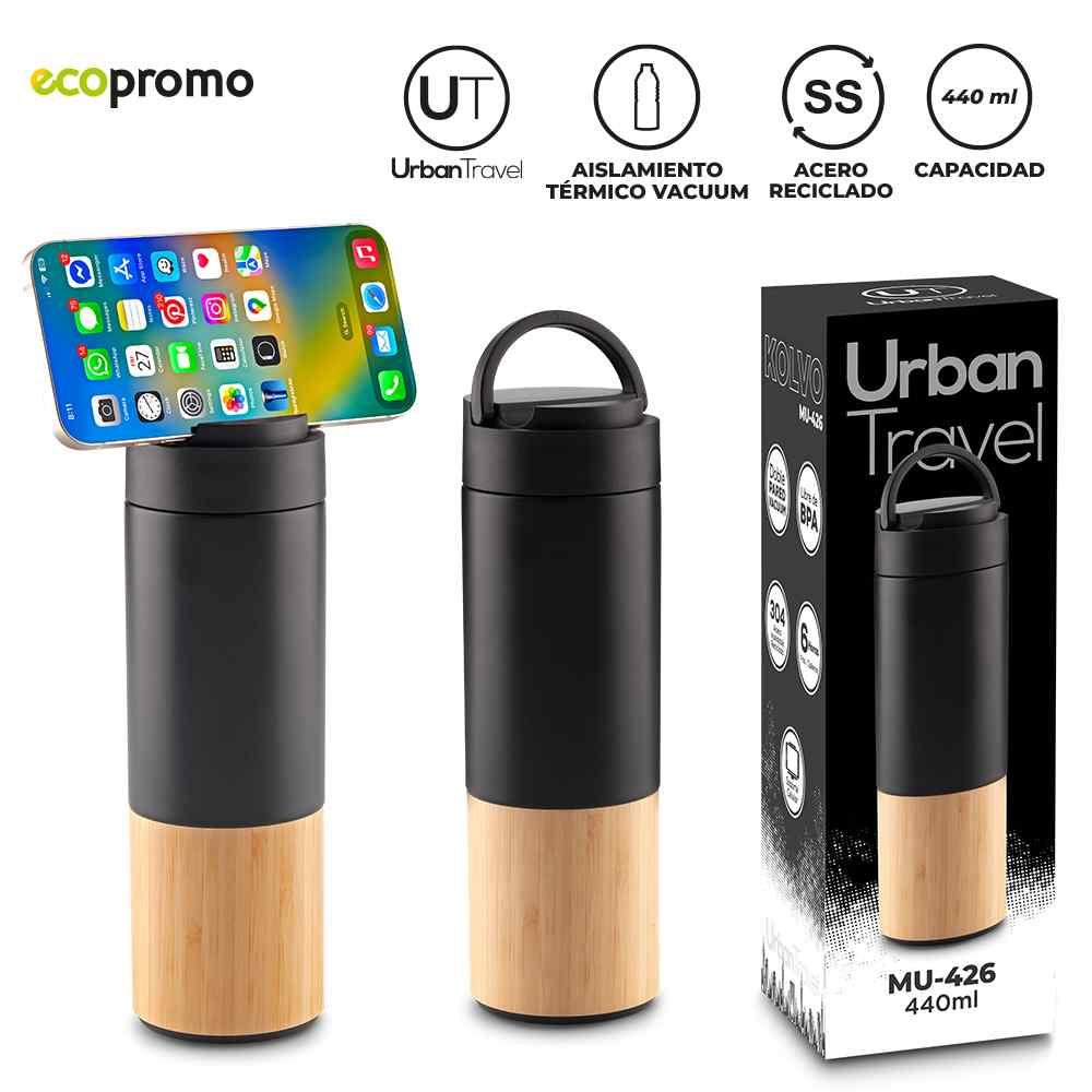 Botilito Metálico Kolvo Urban Travel 440ml - Producto promocional personalizable