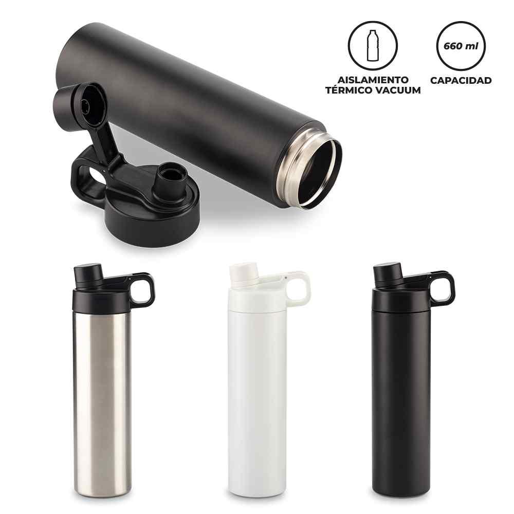 Botilito Metalico Plivi 660ml - Producto promocional personalizable