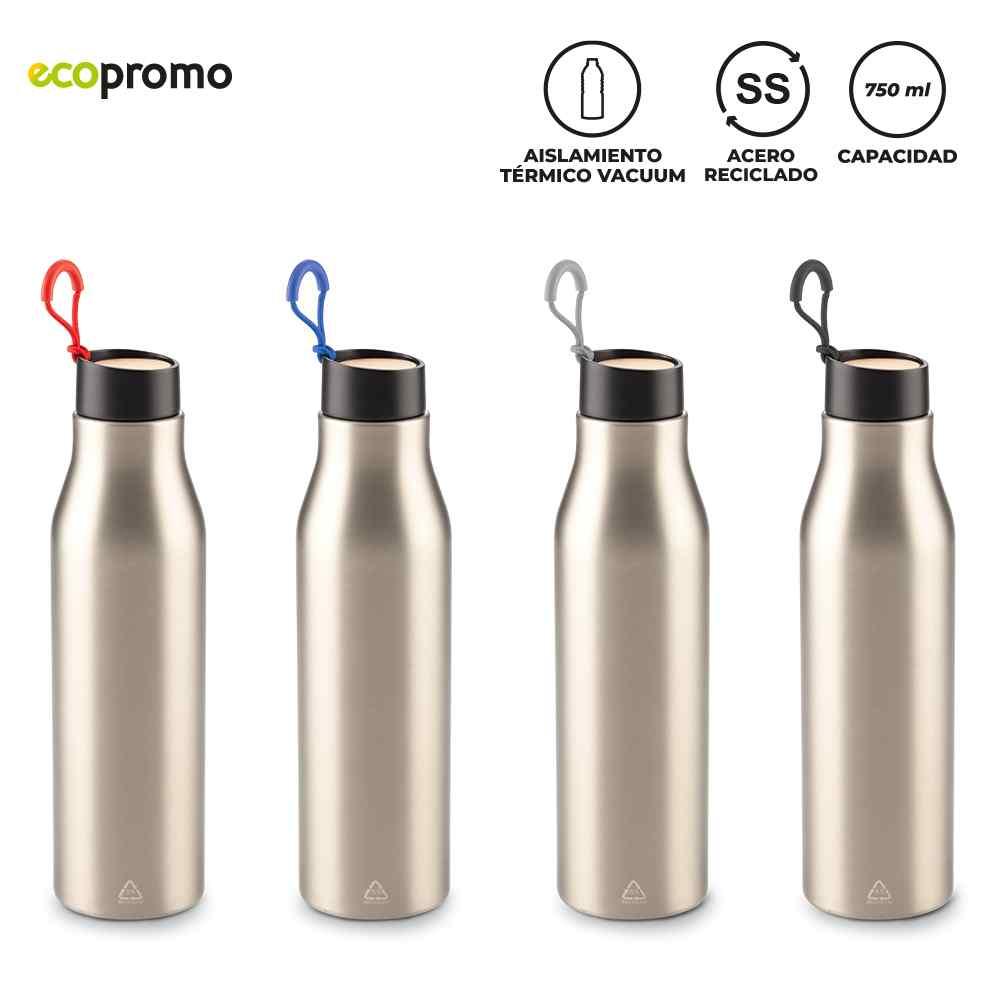 Botilito Metalico Plugsy 750ml - Producto promocional personalizable