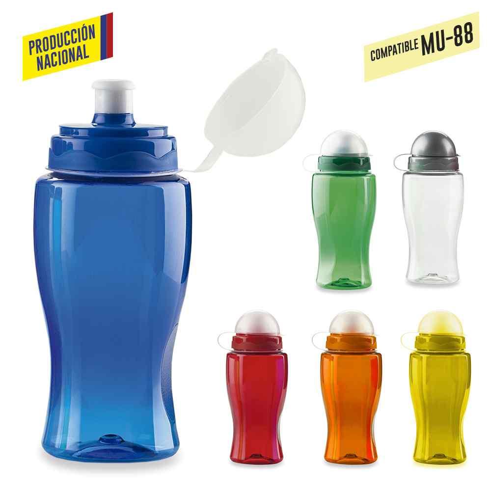 Botilito Siluet - 500 Ml-ver Tipo Tapa-produccion Nacional - Producto promocional personalizable