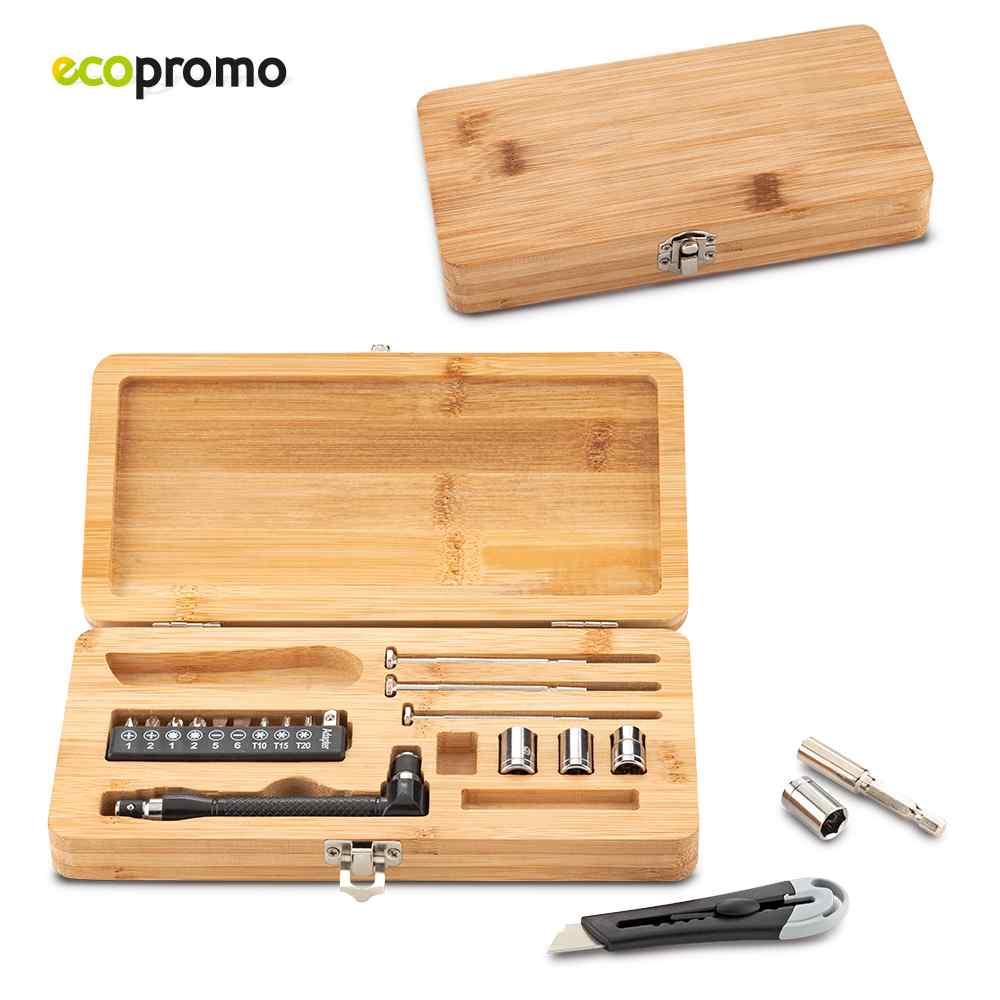 Herramientero Bamboo Box - Producto promocional personalizable