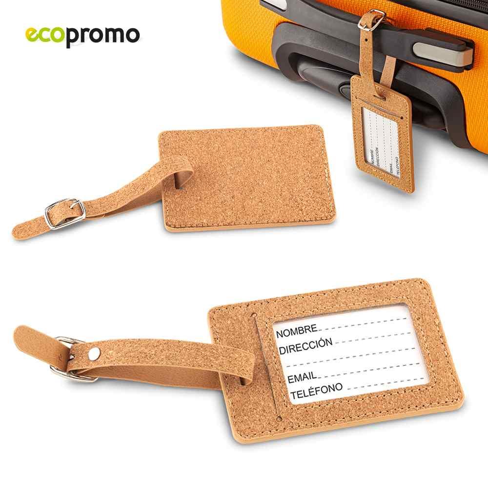 Identificador de Maletas Cork - Producto promocional personalizable