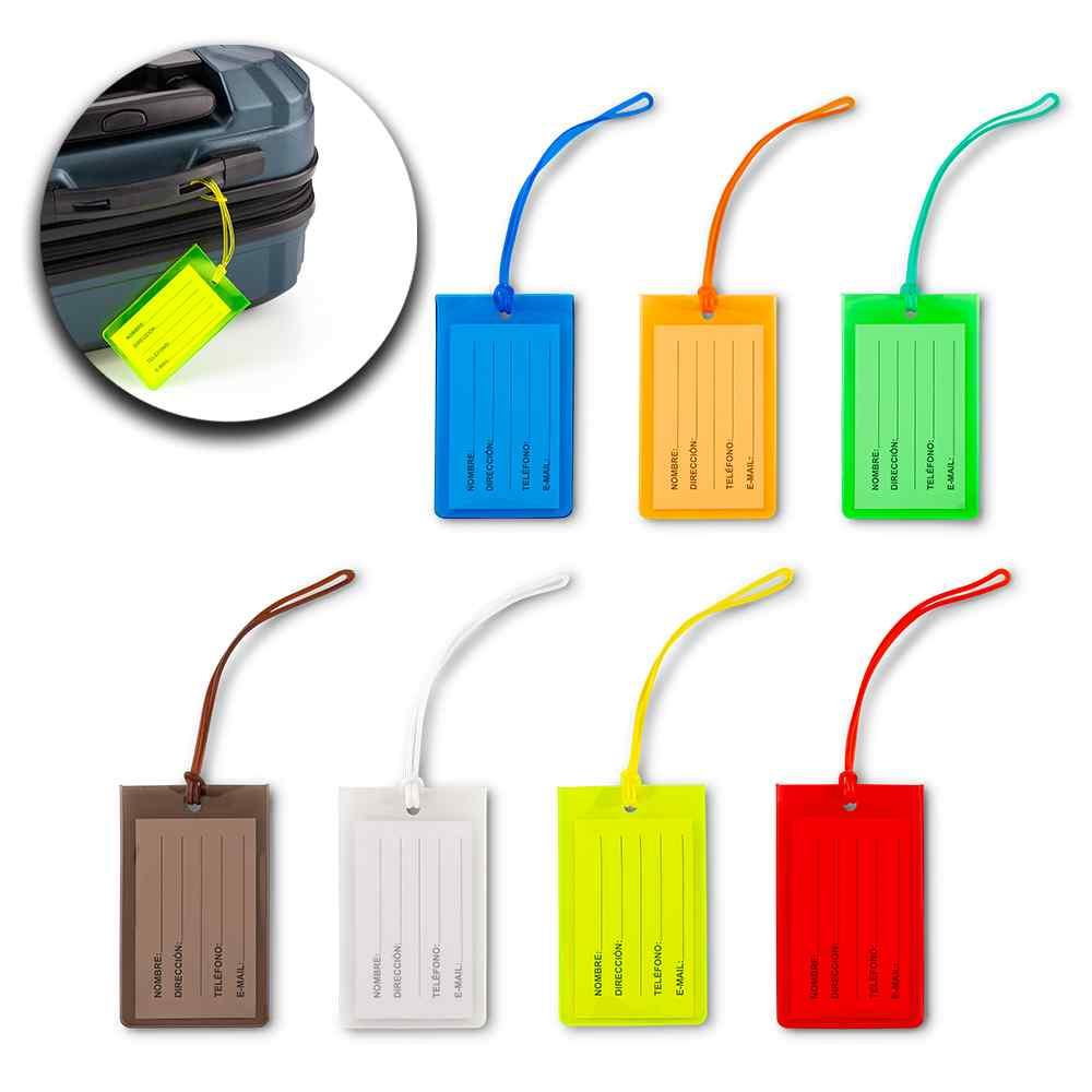 Identificador de Maletas en Pvc - Producto promocional personalizable