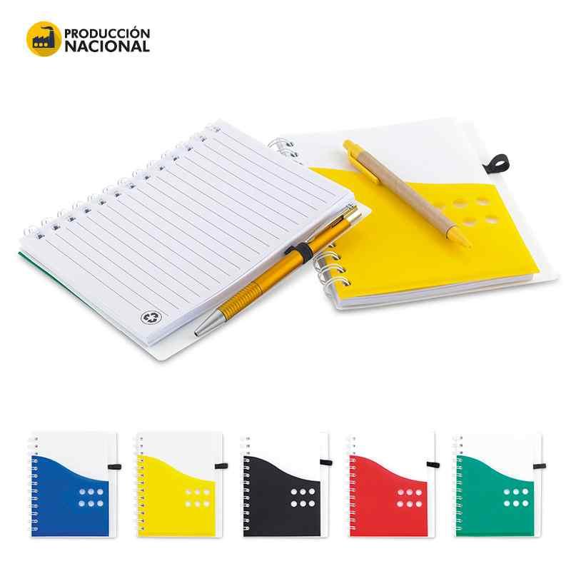 Libreta Dots - Produccion Nacional - Producto promocional personalizable