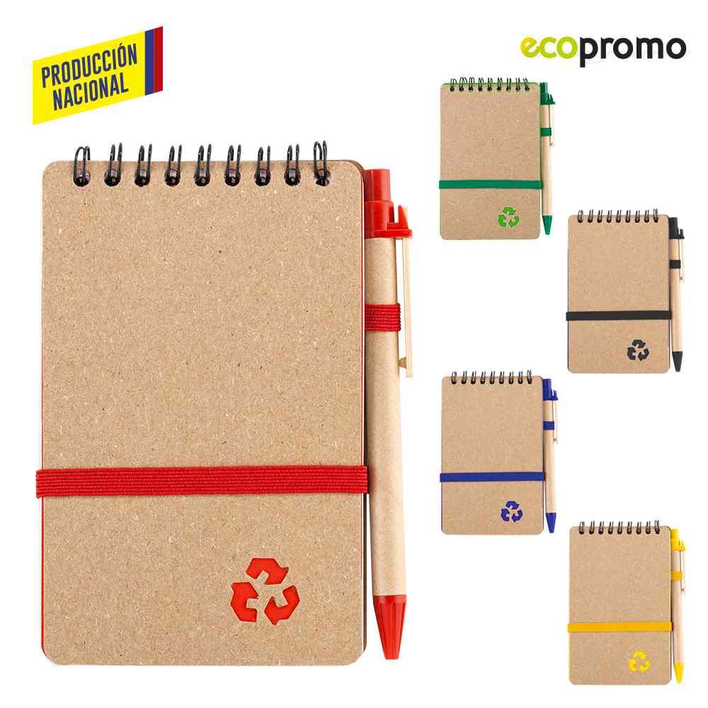 Libreta Woody Ecológica - Producción Nacional - Producto promocional personalizable